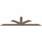 Ekena Millwork Richland Smooth Timber Gable Bracket, Douglas Fir, 96"W x 28"H x 1 1/2"D x 5 1/2"F, 7/12 Pitch GBW096X28X0206RIC00SDF - alternate 5